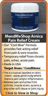 MendMeShop Arnica Pain Relief Cream