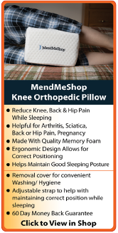 Orthopaedic Knee Pillow for Sleeping